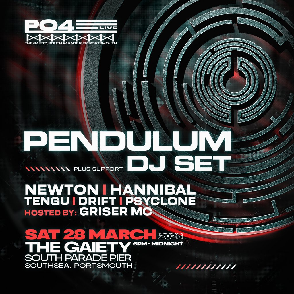 PO4 Live Presents: Pendulum DJ Set + Support