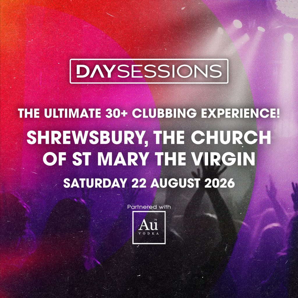 DAY SESSIONS - Shrewsbury - August 2026