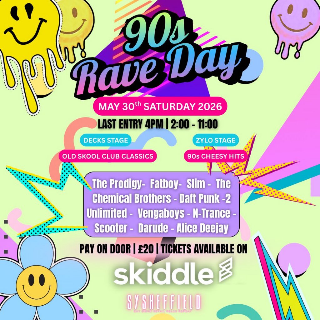 90s Rooftop Day Rave