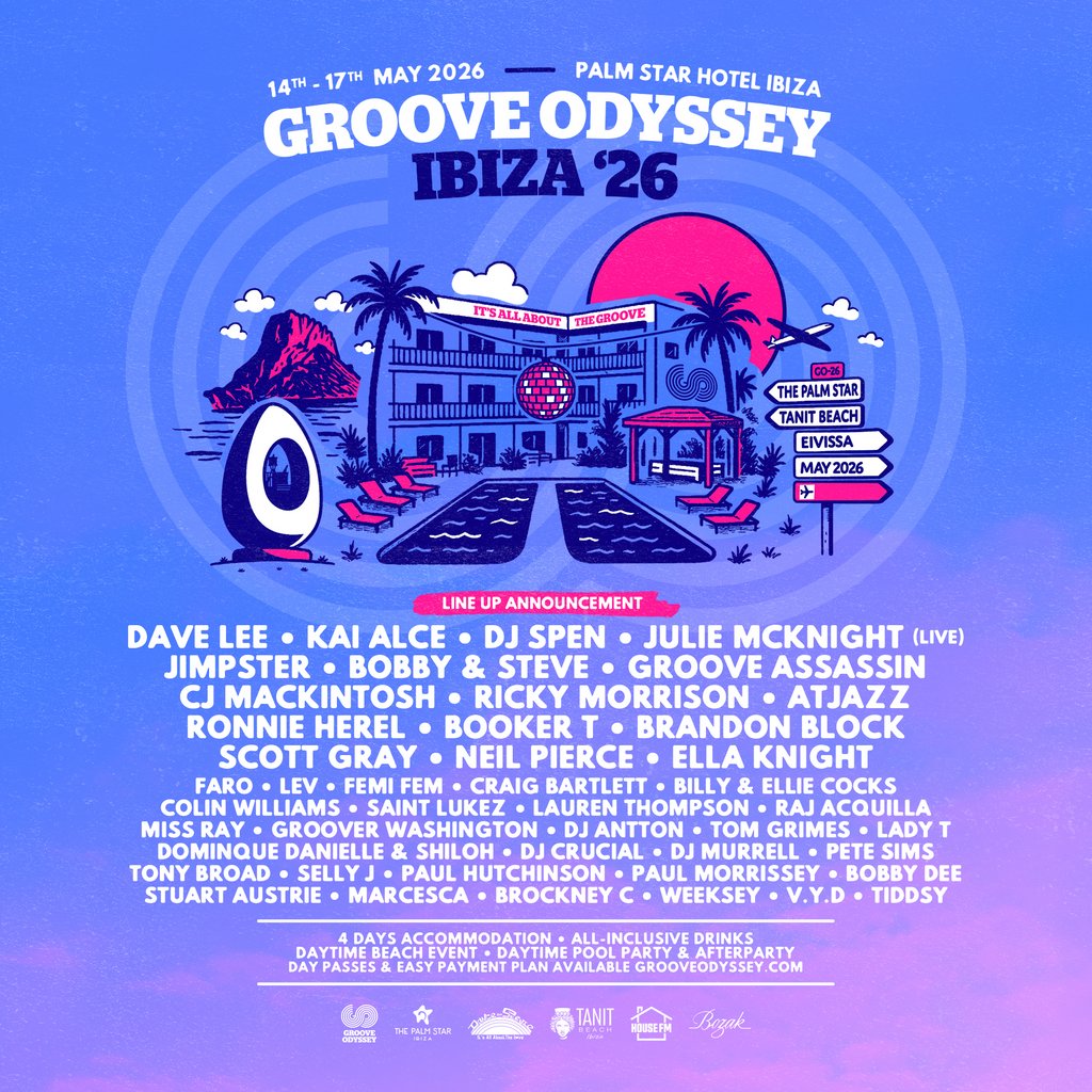 Groove Odyssey Ibiza 2026 - Day Passes