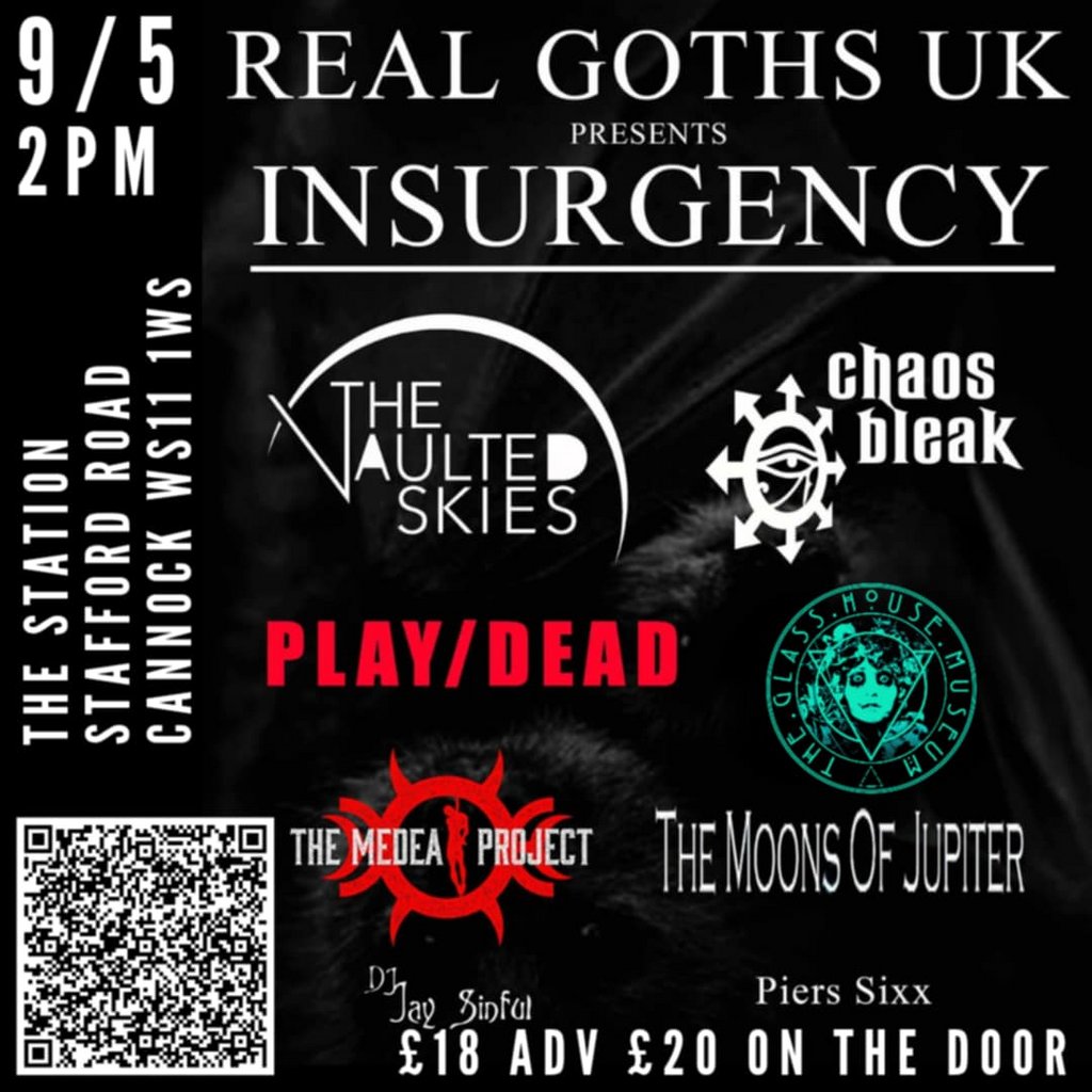 REAL Goths UK presents Insurgency