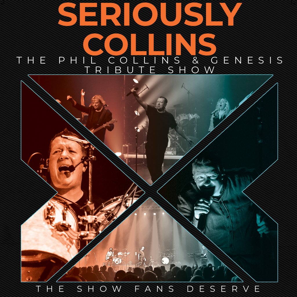 Phil Collins and Genesis performed LIVE by Seriously Collins UK