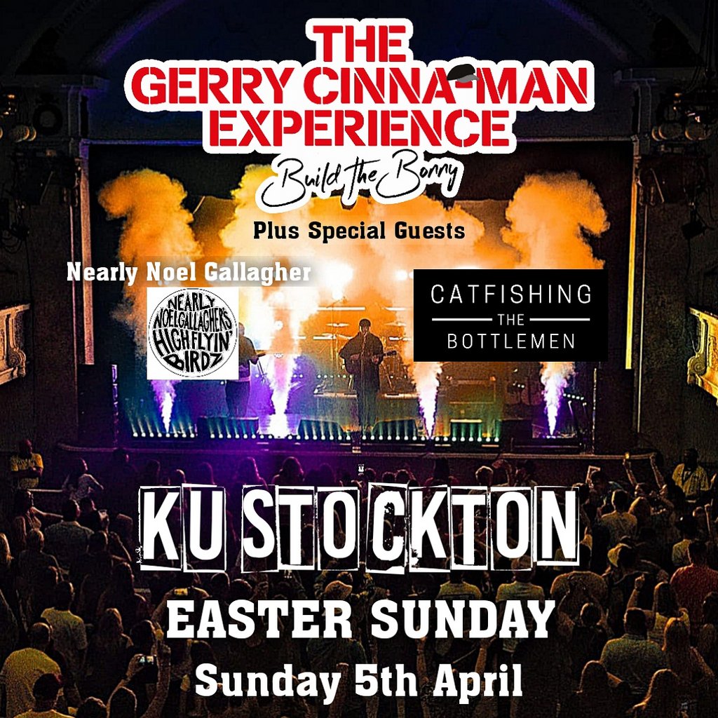 The Gerry Cinna-Man Experience + Catfish +Nearly Noel