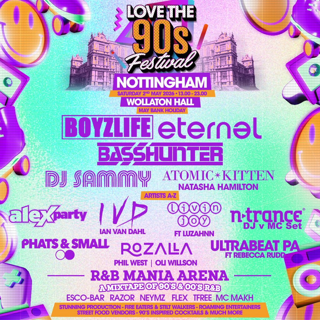 Love the 90s Festival | Wollaton Park