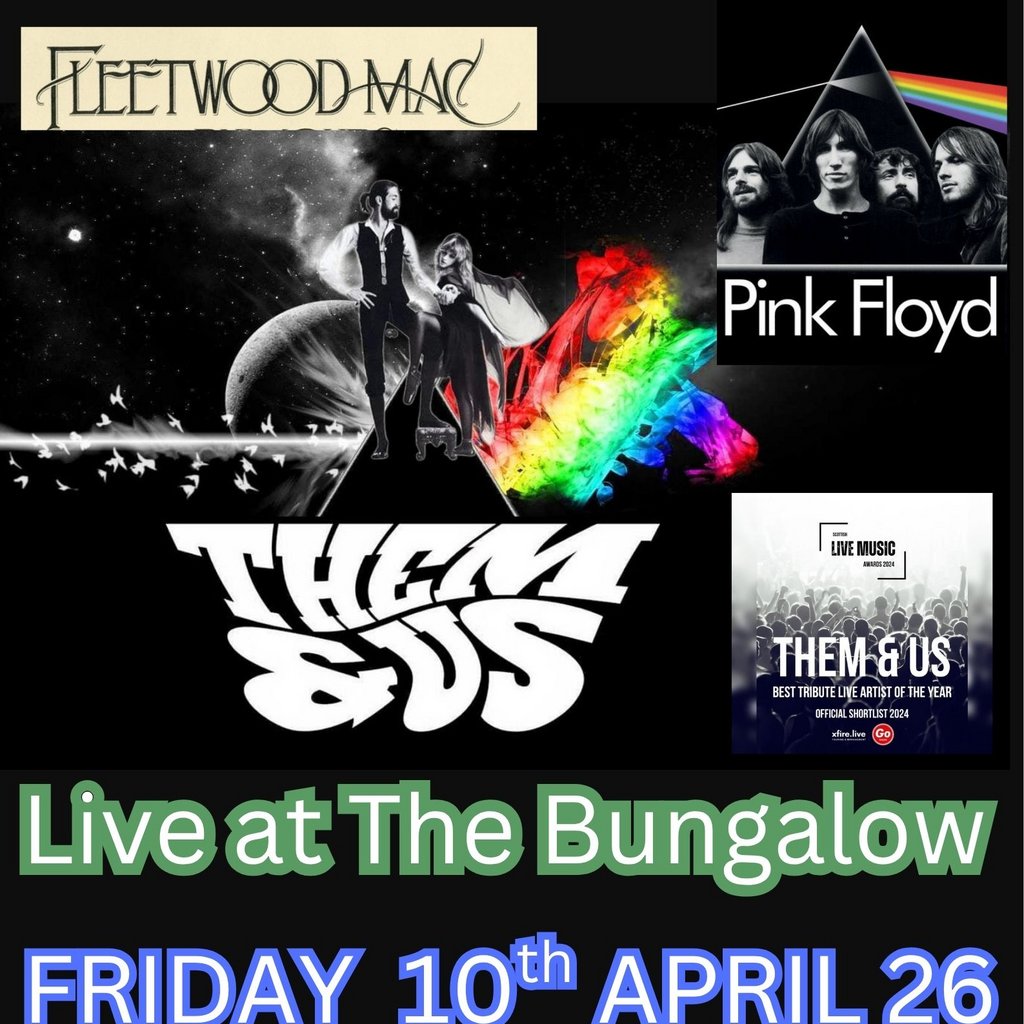 Fleetwood Mac & Pink Floyd Tribute Show by Them & Us