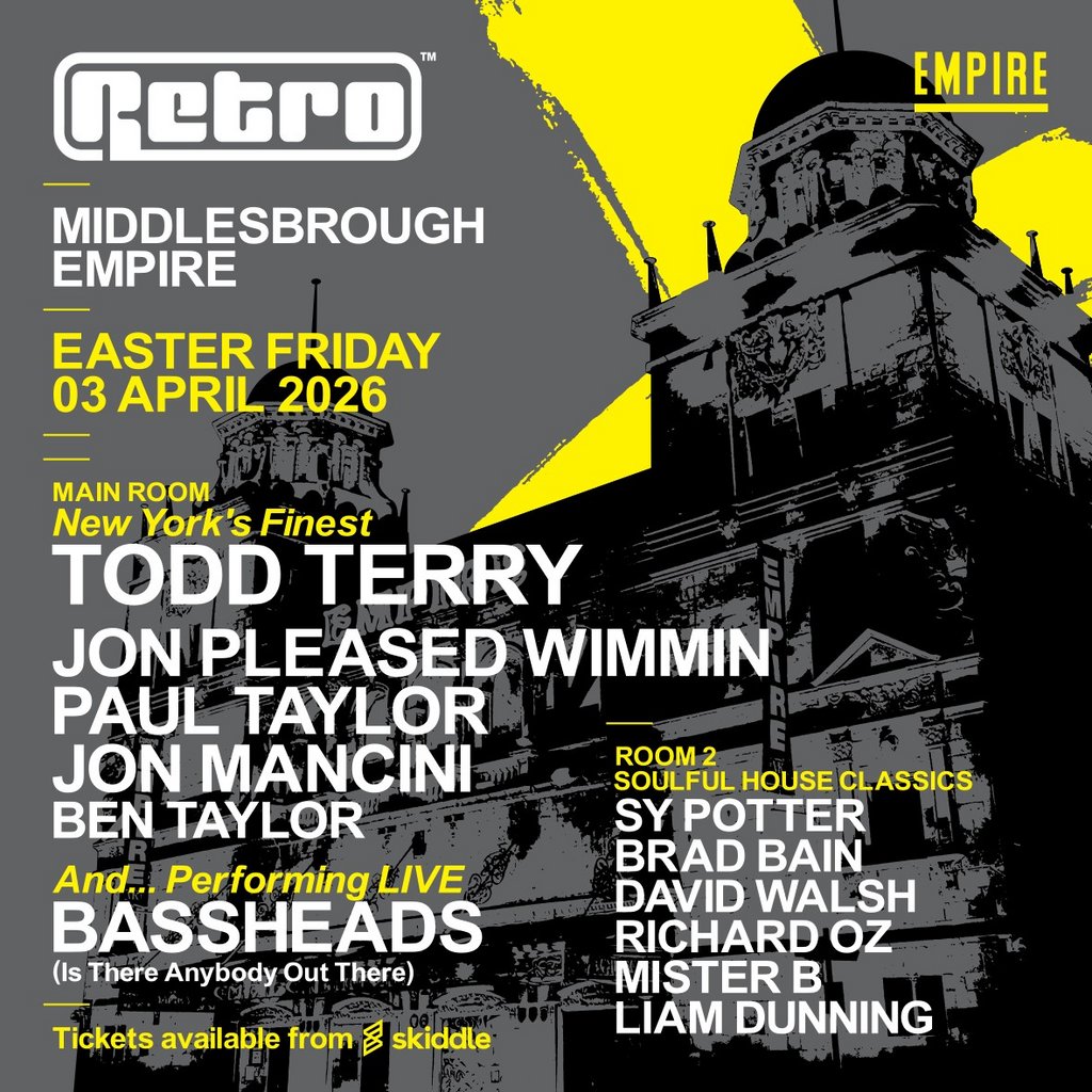 RETRO at the EMPIRE - Easter Friday 3rd April 26