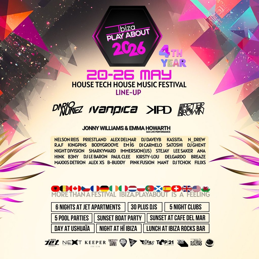 Ibiza.PlayAbout 2026 House Music Festival