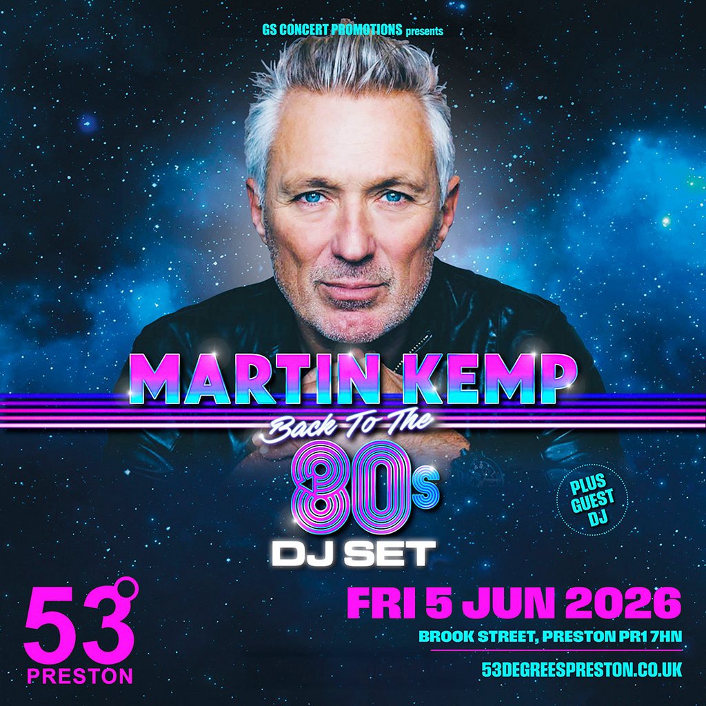 Martin Kemp - Back to the 80's DJ Set