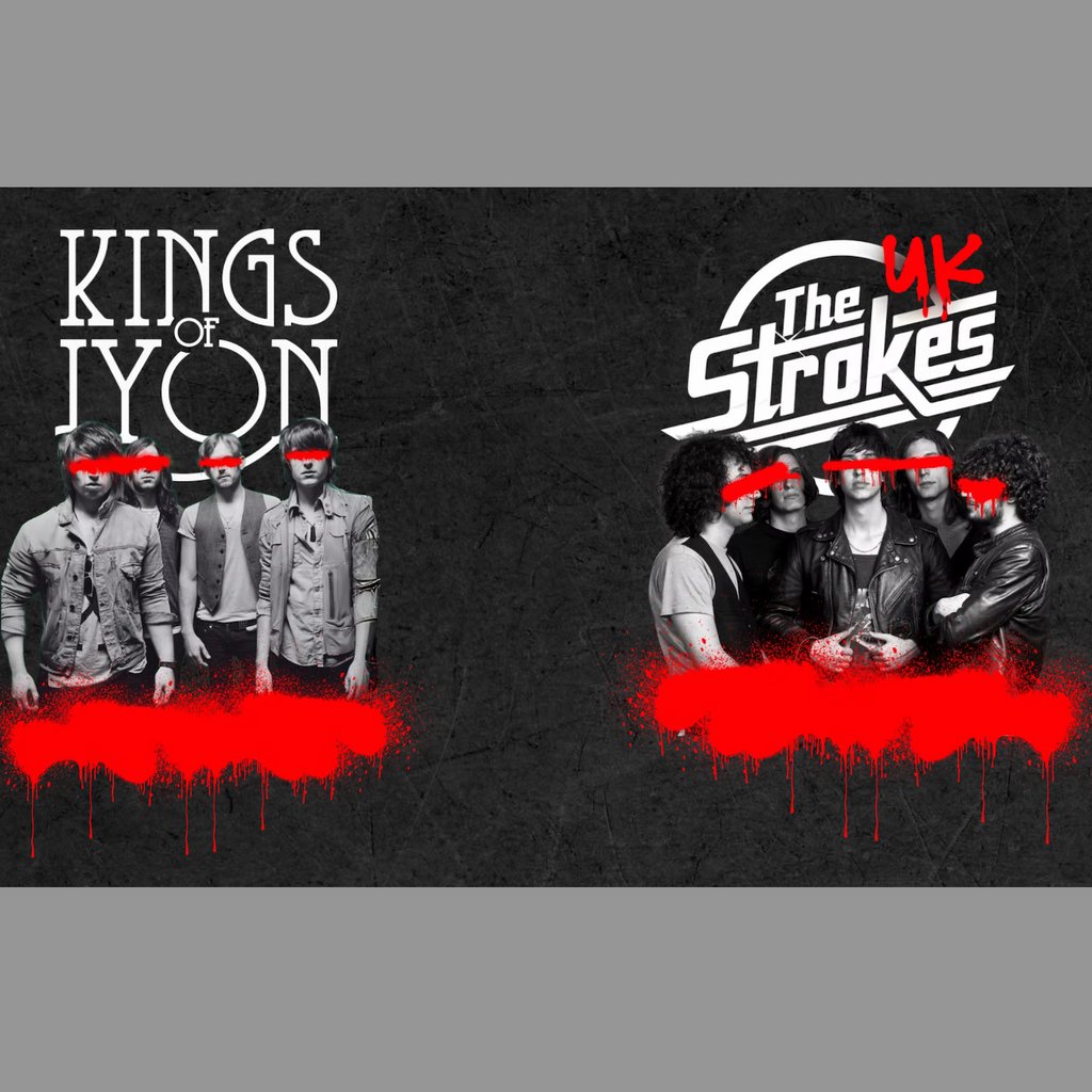 Kings of Leon and The Strokes LIVE tributes at Camp and Furnace