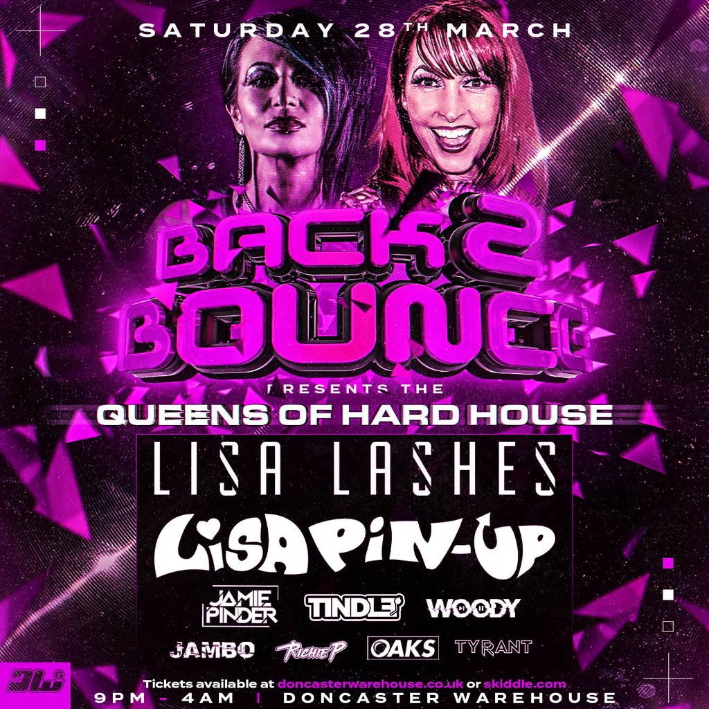 Back2Bounce Presents Lisa Lashes & Lisa Pin Up