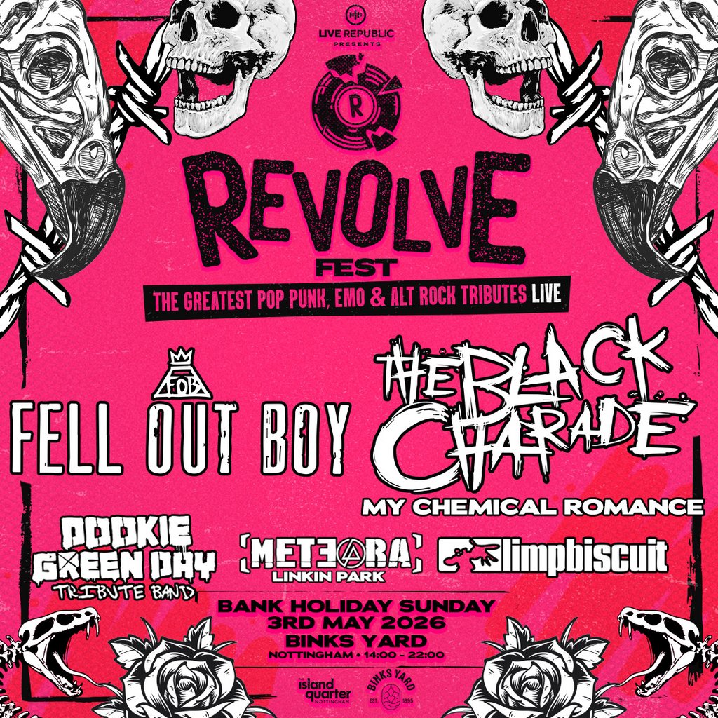 Fell Out Boy & Black Charade | Revolve Festival | Binks Yard