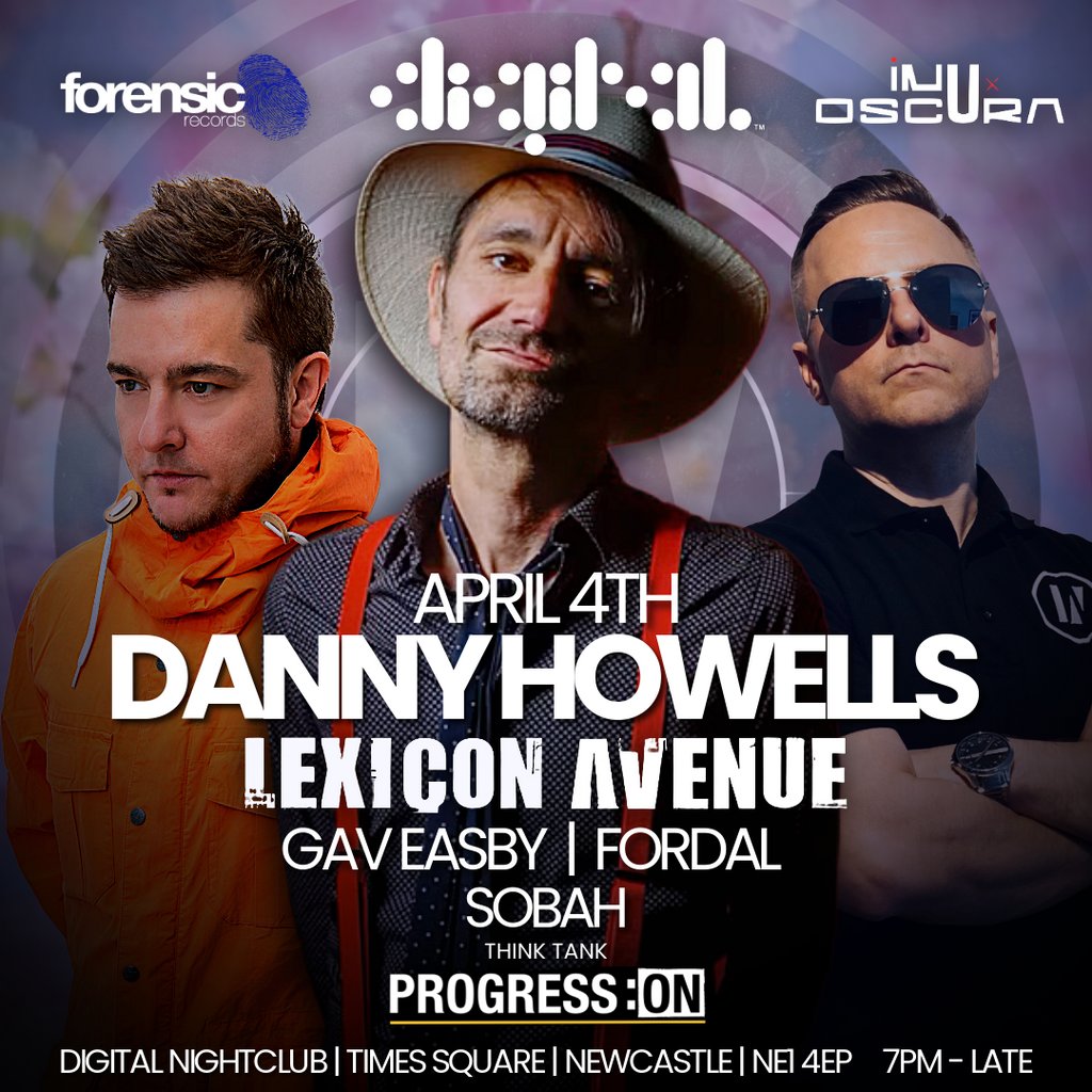 Forensic x inU x OSCURA (Danny Howells | Lexicon Avenue)