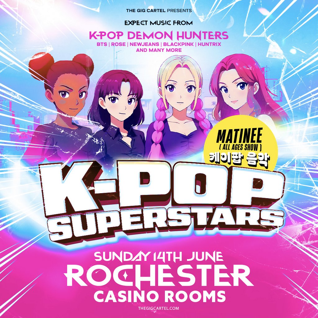 K-POP Superstars - Sunday 14th June 2026