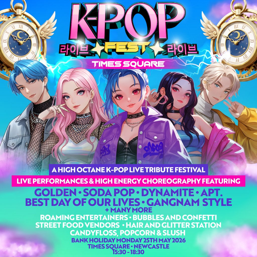 K-Pop Fest | Times Square, Newcastle