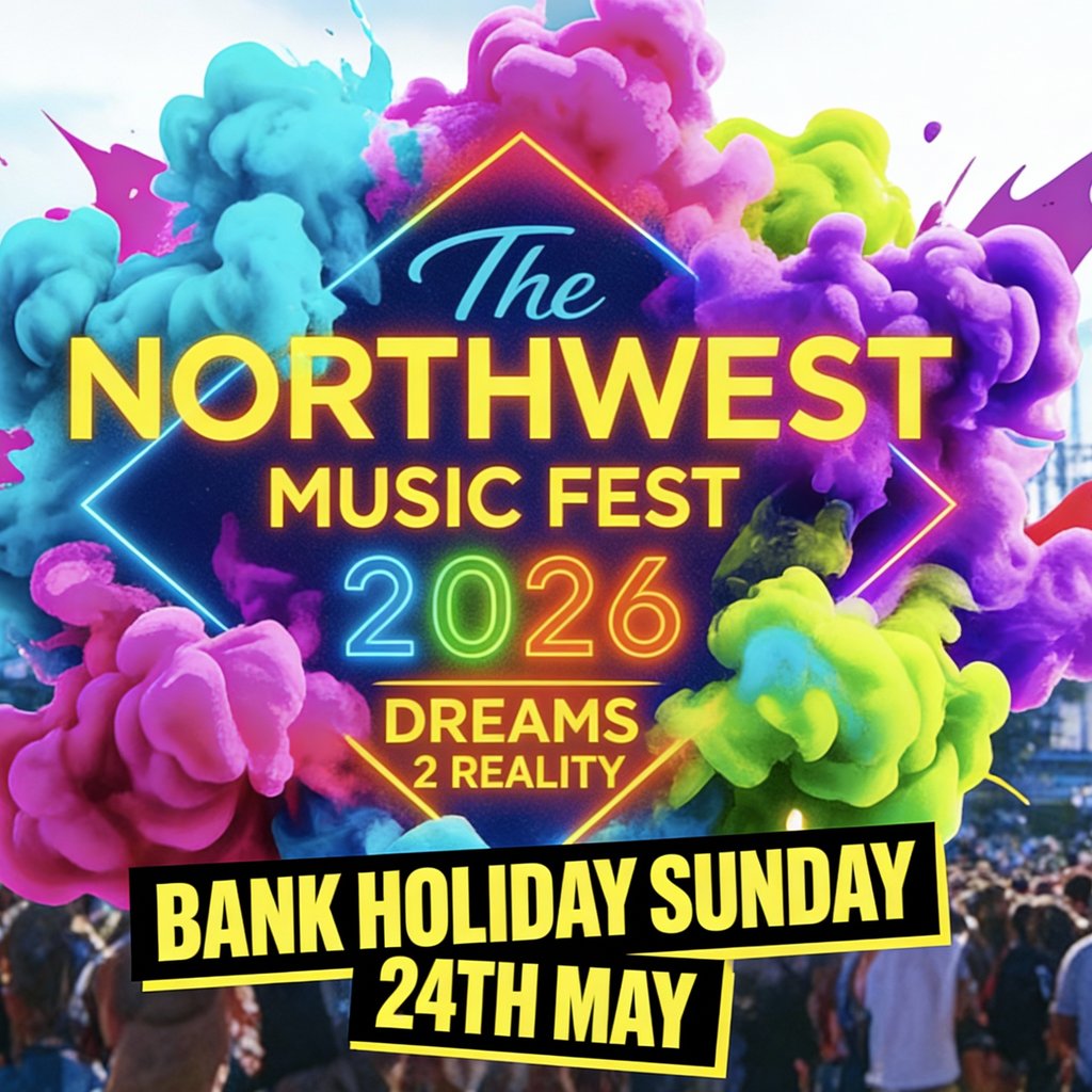 North West Music Fest 2026 * Dreams2Reality Stadium Atherton*