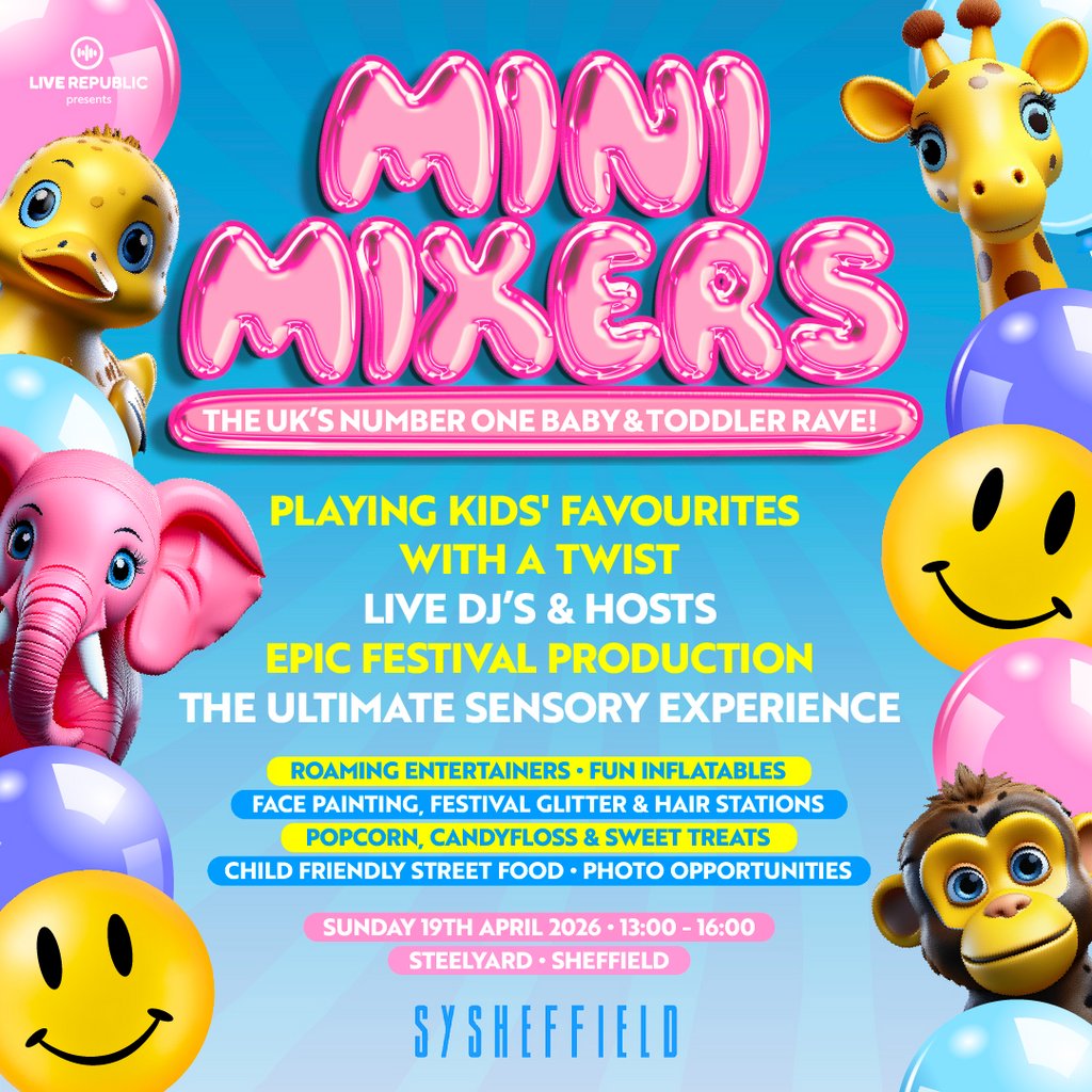 Mini Mixers | SteelYard, Sheffield