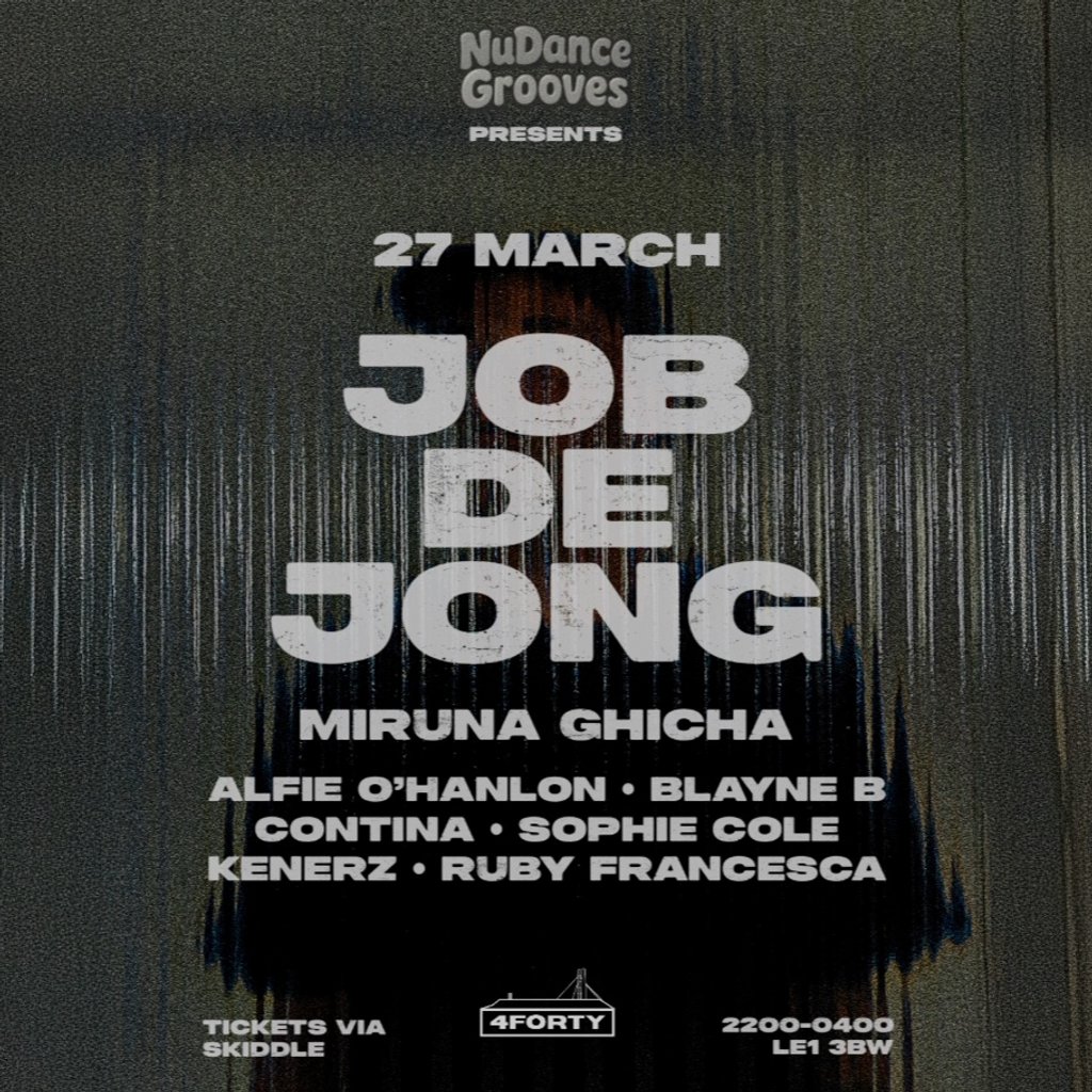 NuDanceGrooves Presents; JOB DE JONG