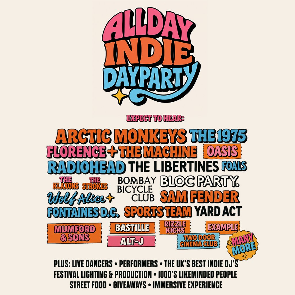 Allday Indie Outdoor Festival - Nottingham