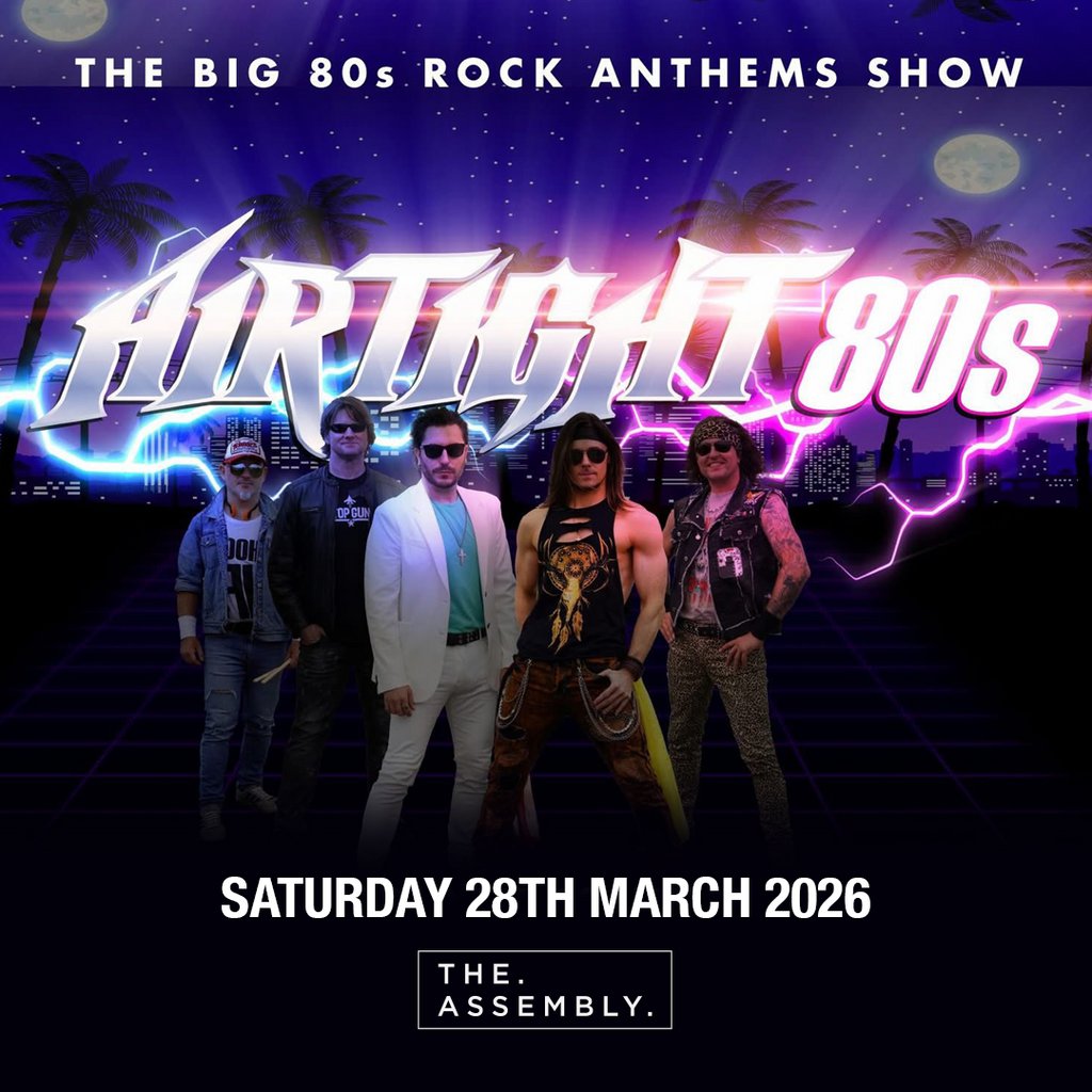 AIRTIGHT 80s Saturday 28/03/26