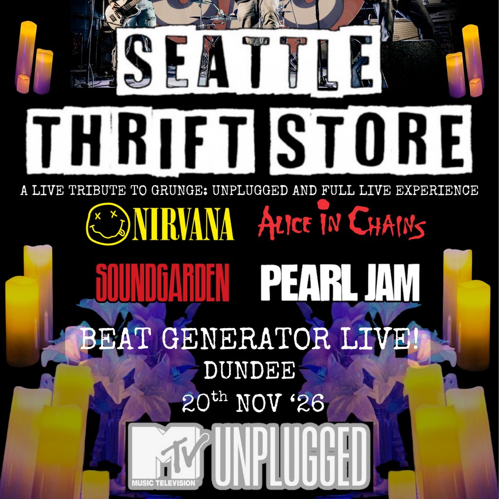 Seattle Thrift Store - a live tribute to Grunge