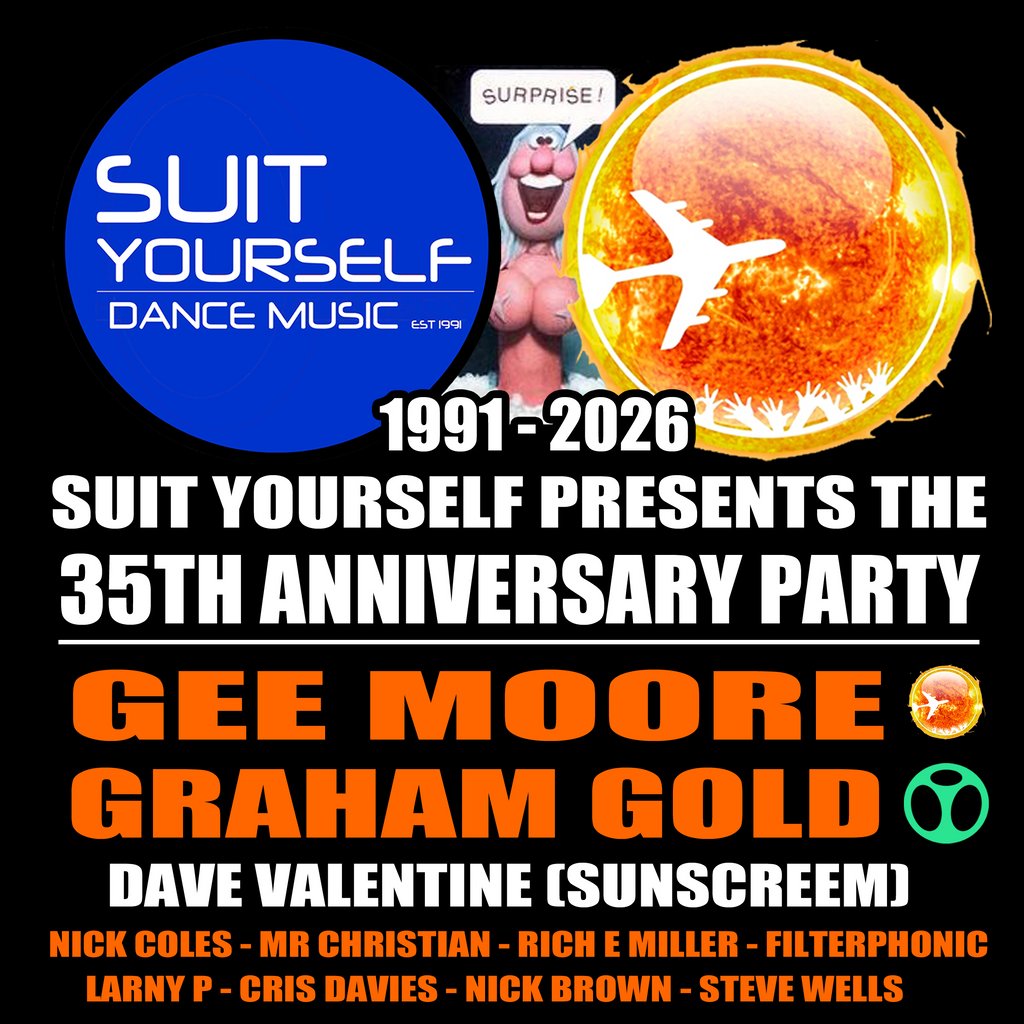 The Suit Yourself 35th anniversary party.