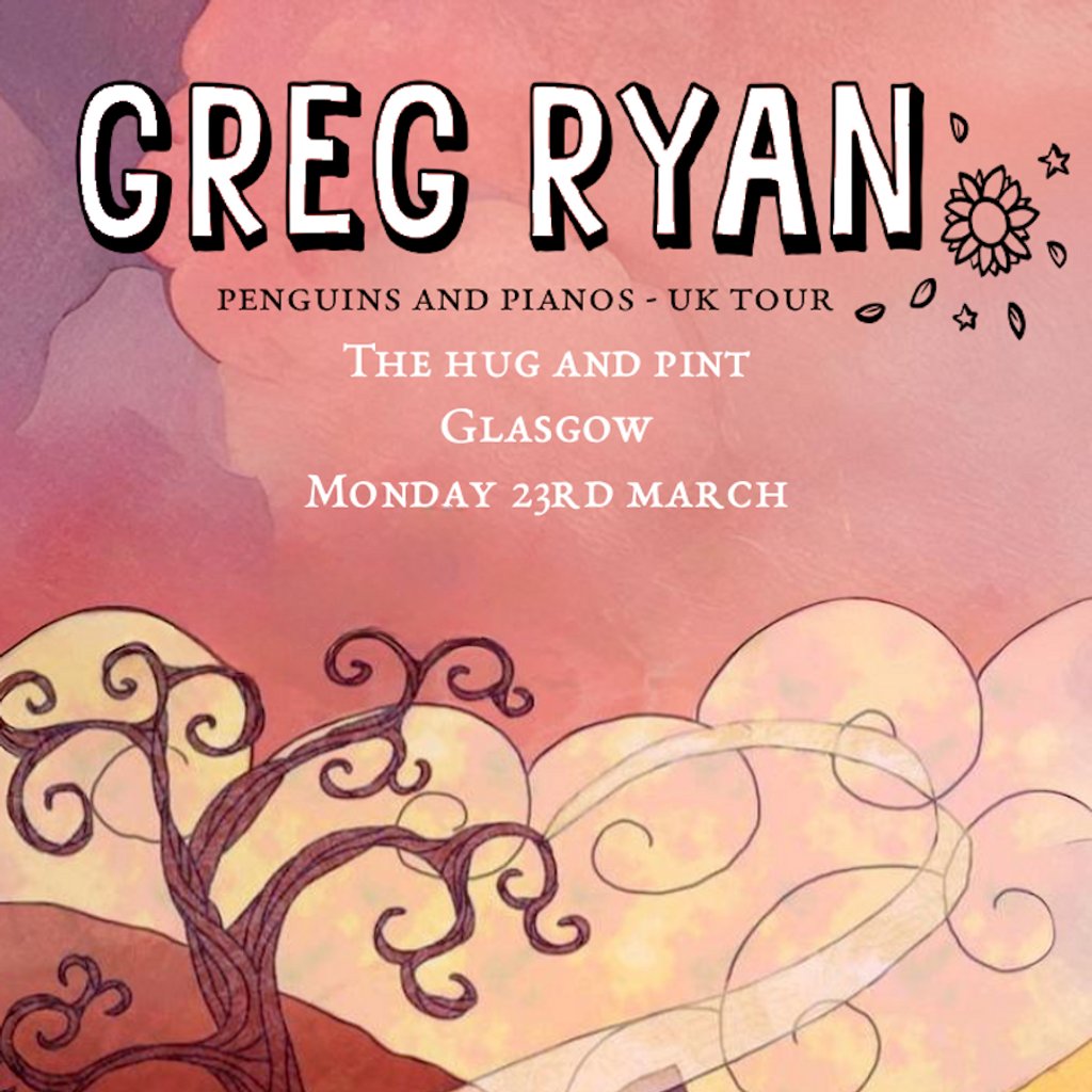 Greg Ryan - Penguins and Pianos UK Tour - Glasgow