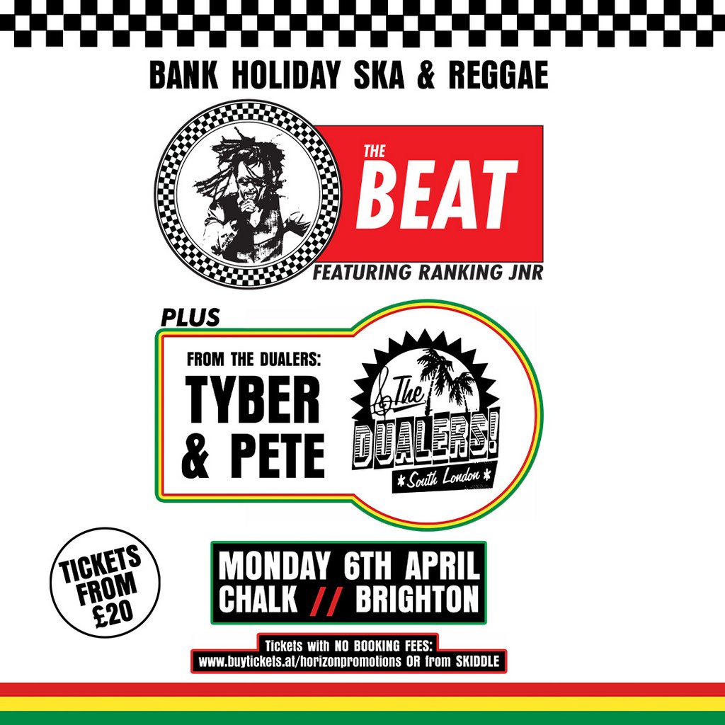 The BEAT / Dualers' TYBER & PETE / Sunday 5th April / Chalk /BTN