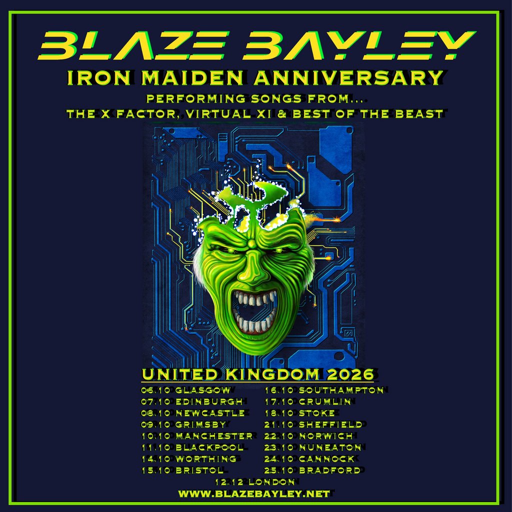 Blaze Bayley: Iron Maiden Anniversary Tour