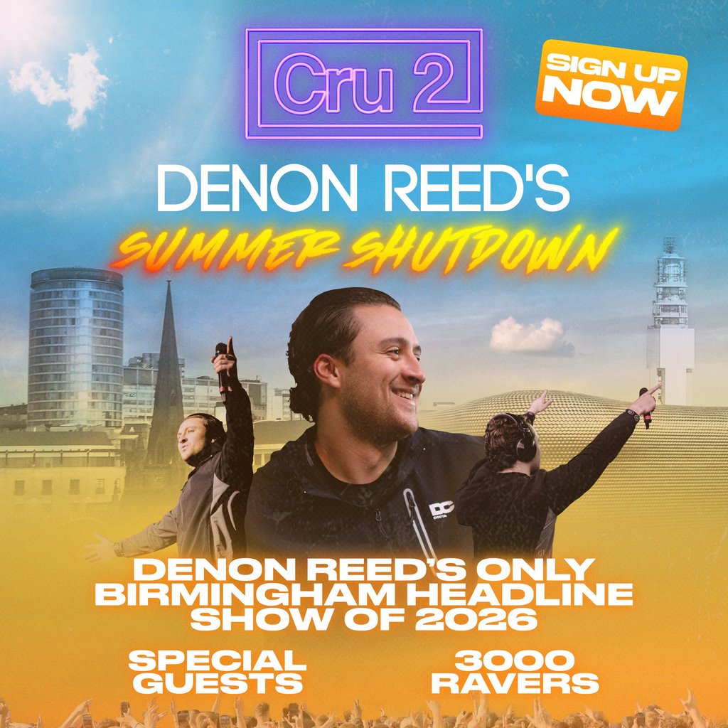 Cru2 presents: Denon Reed's Summer Shutdown