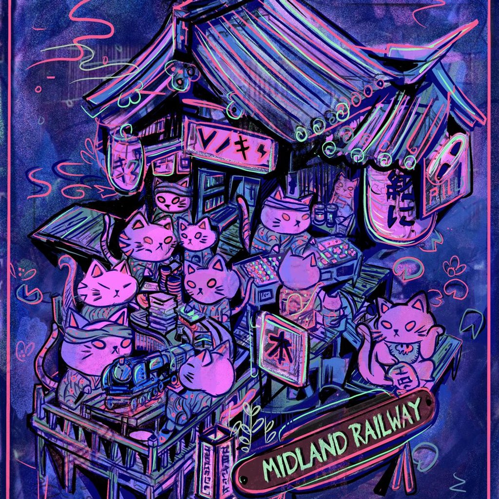 Midland Railway + Forest Fawn + Veneer + Pushing Embers