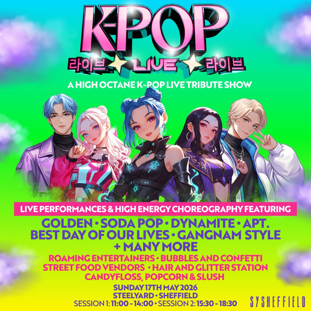 K-Pop Live | SteelYard, Sheffield