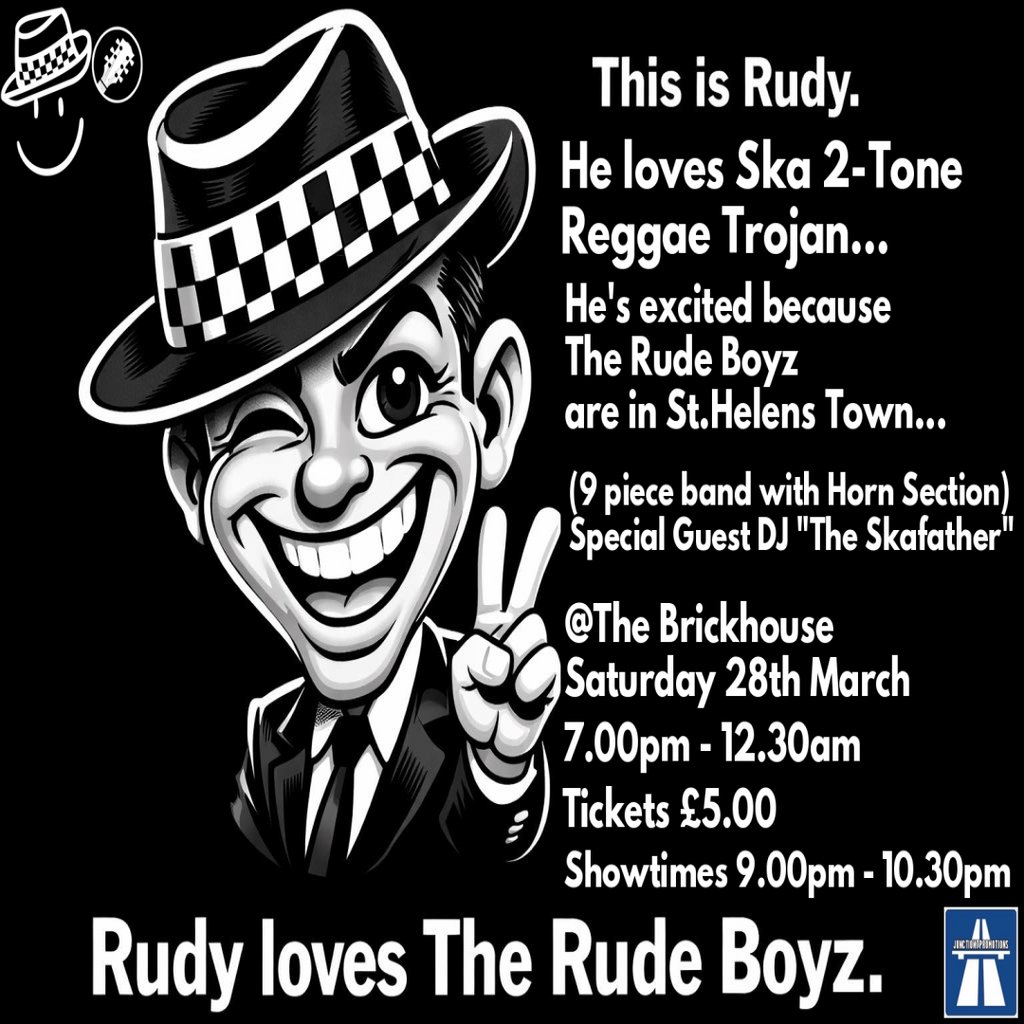 The Rude Boyz Ska 2-Tone Reggae Night
