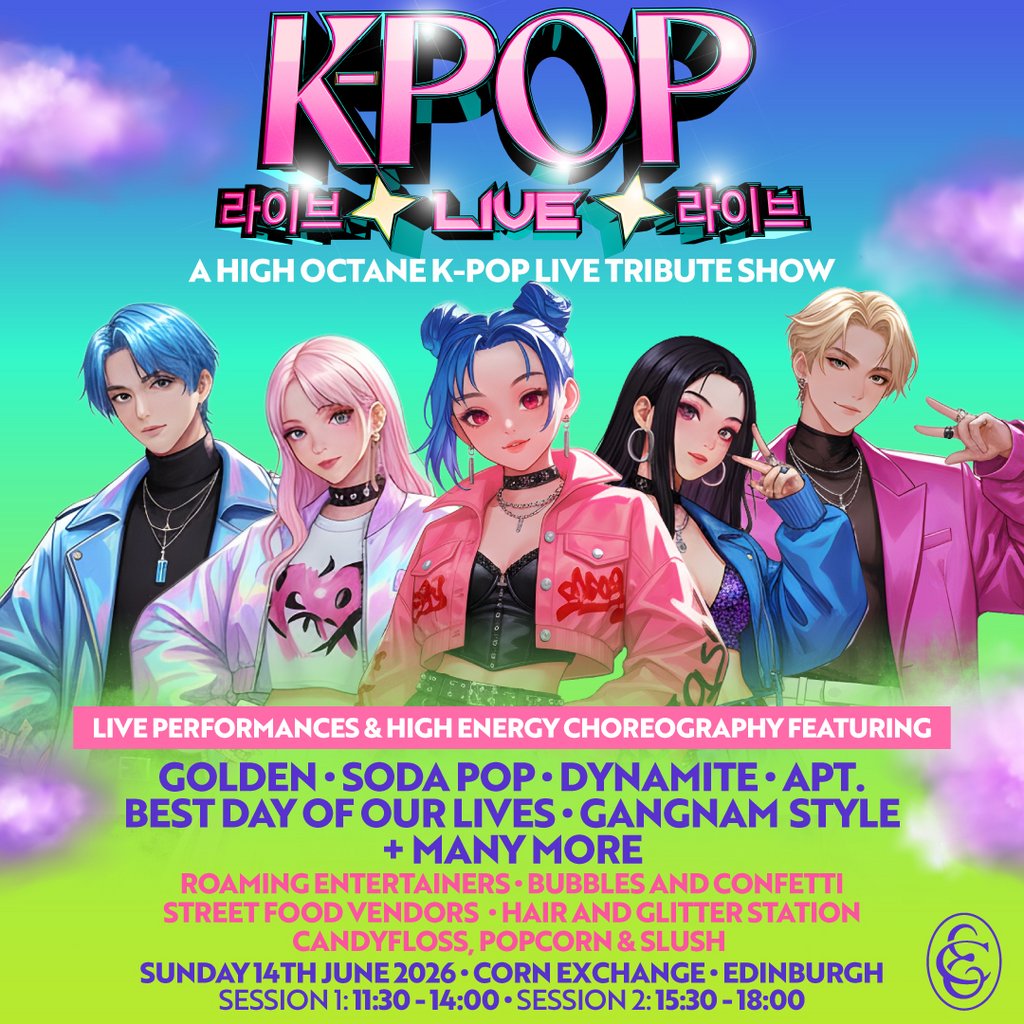 K-Pop Live 2 | Corn Exchange, Edinburgh