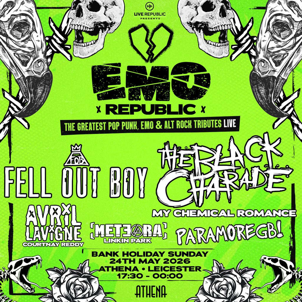 Fell Out Boy & Black Charade | Emo Republic | Athena