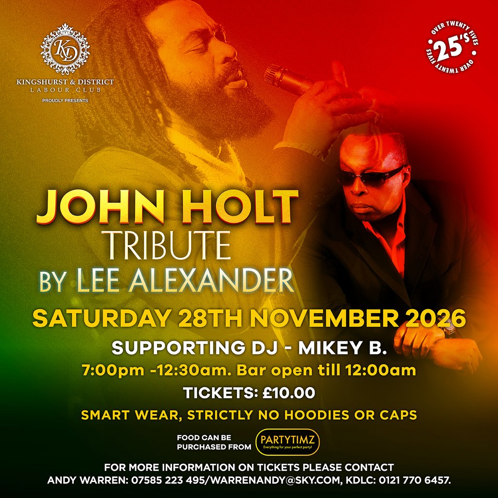 John Holt Tribute by Lee Alexander