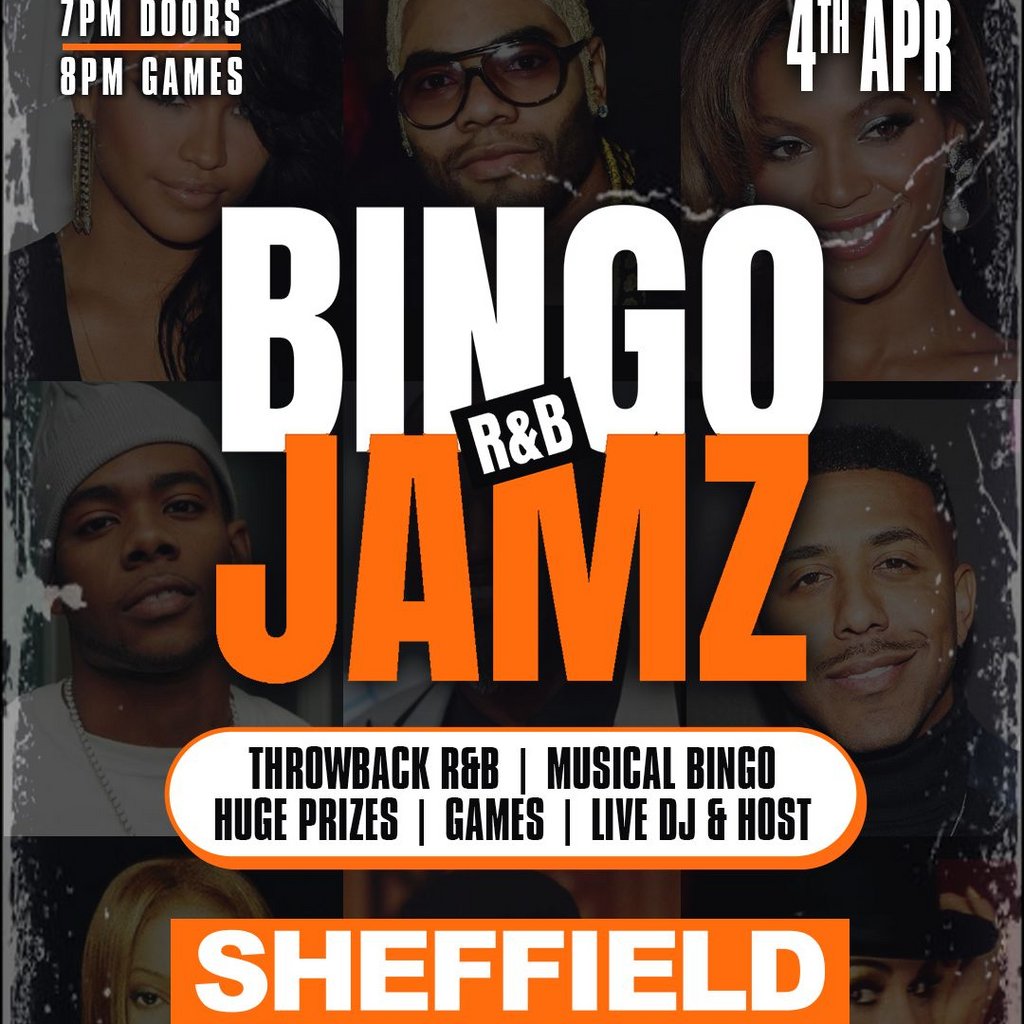 Bingo Jamz Sheffield | 4th April 2026