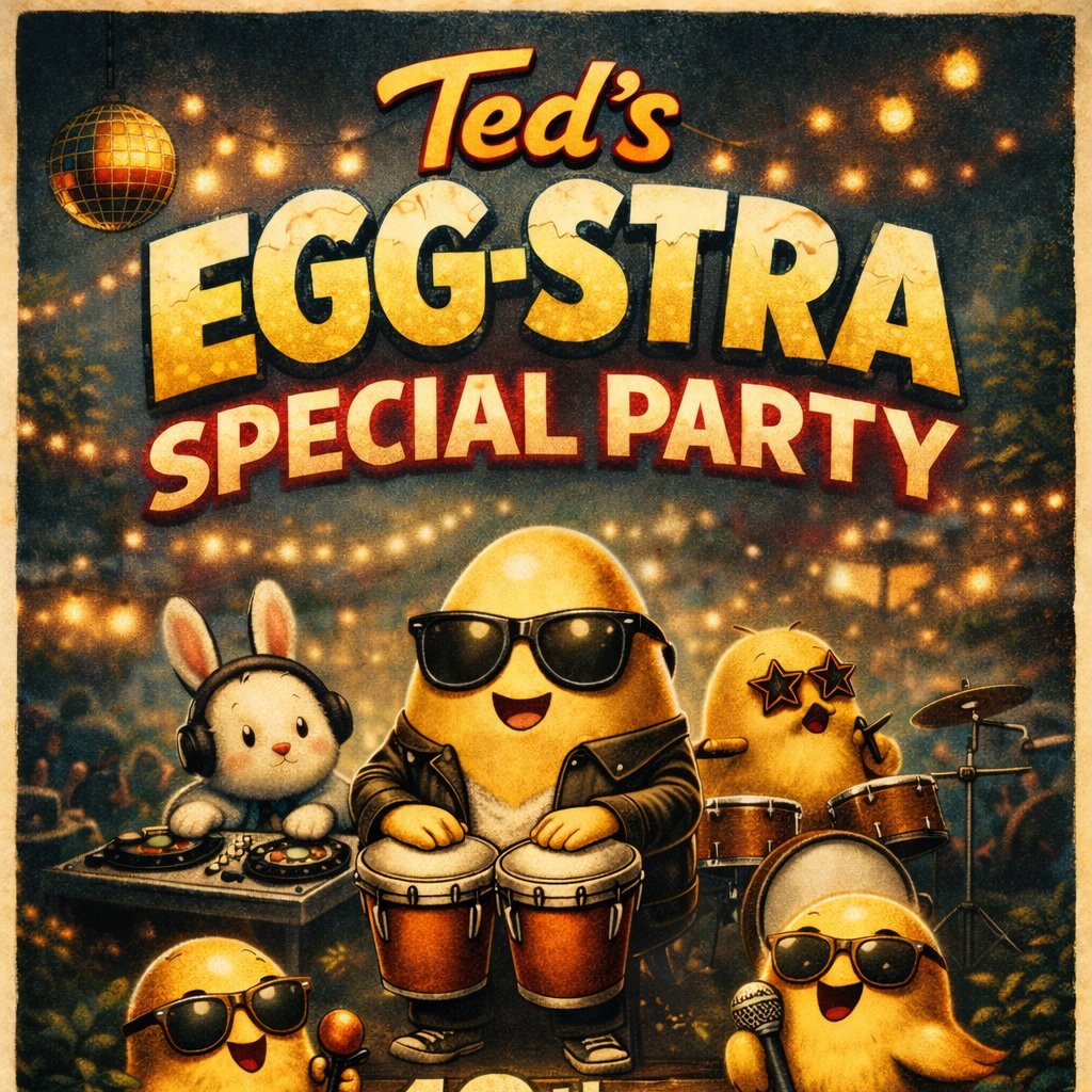 Ted's Egg-Stra Special Party