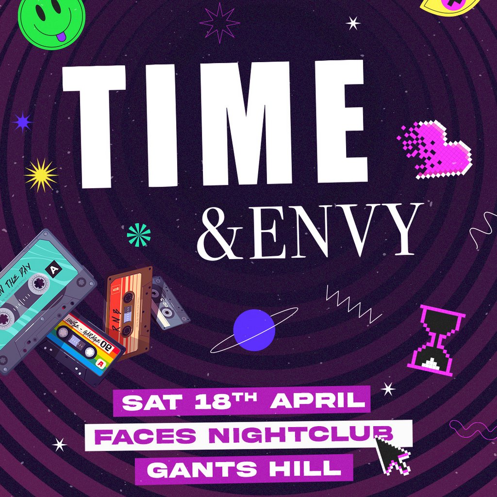 Time & Envy Romford Day Party Reunion for over 30's