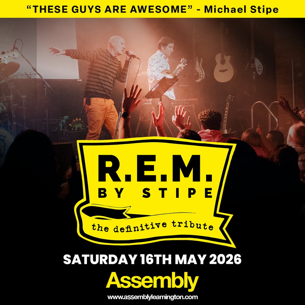 R.E.M. BY STIPE Saturday 16/05/26