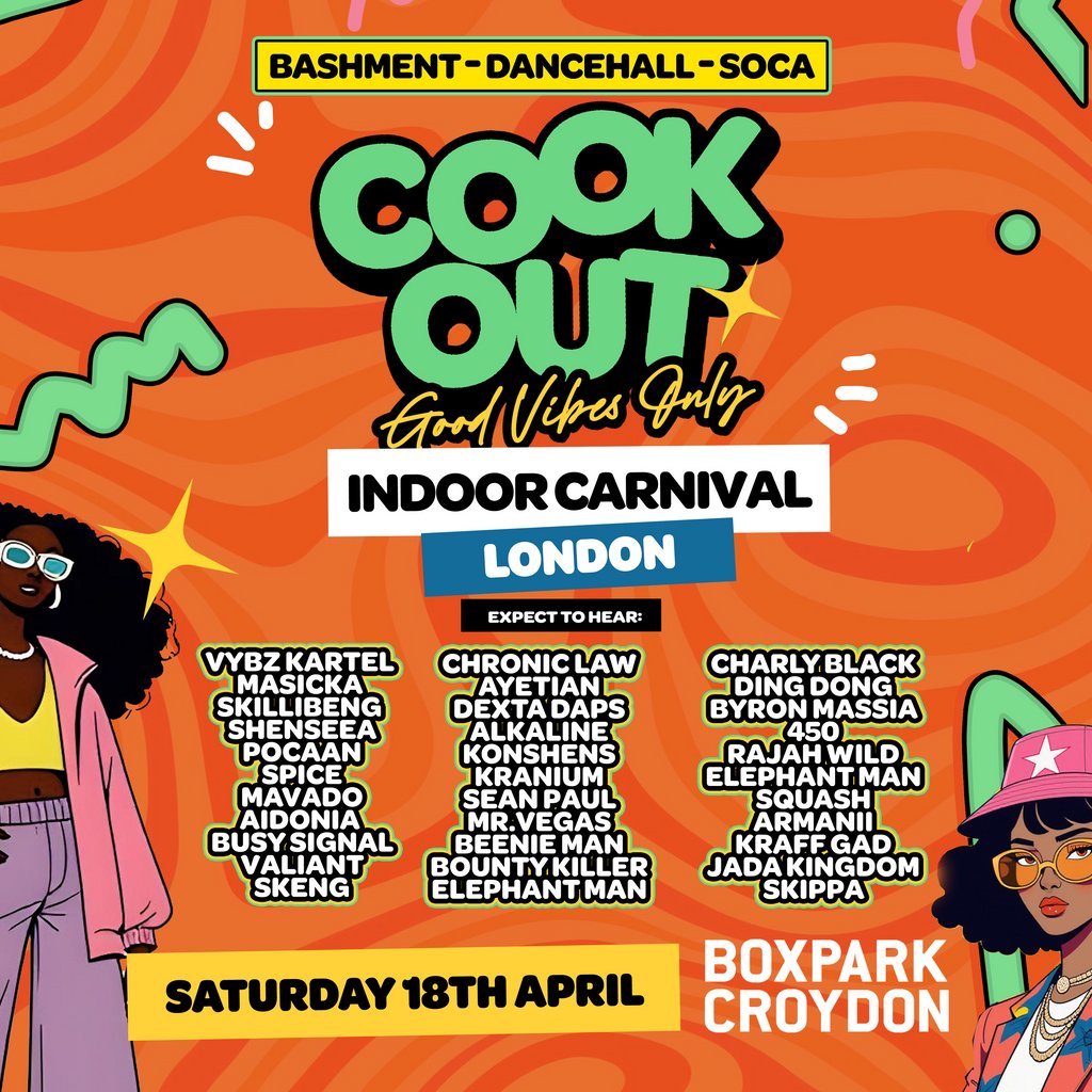 Cookout - Indoor Carnival - London
