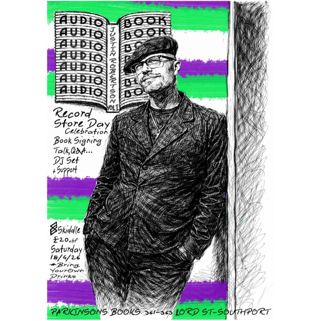 Audio Book Record Store Day Celebration Justin Robertson Vol I