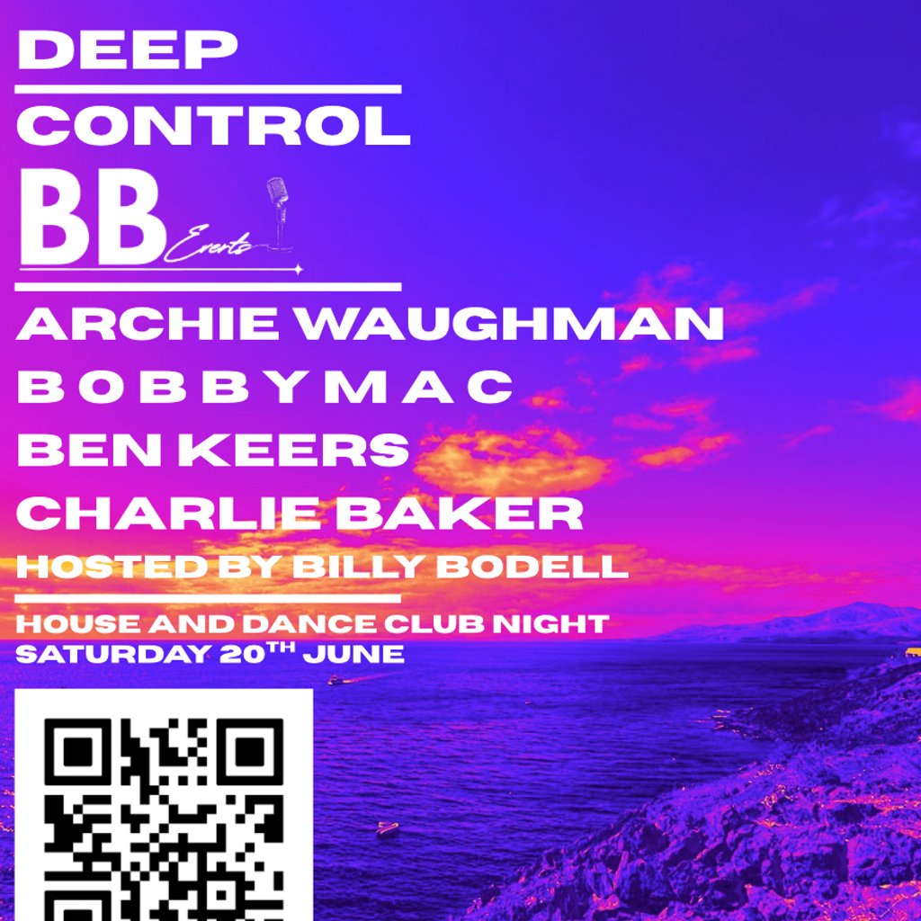 BBevents #1: Deep Control: House and Dance Club Night