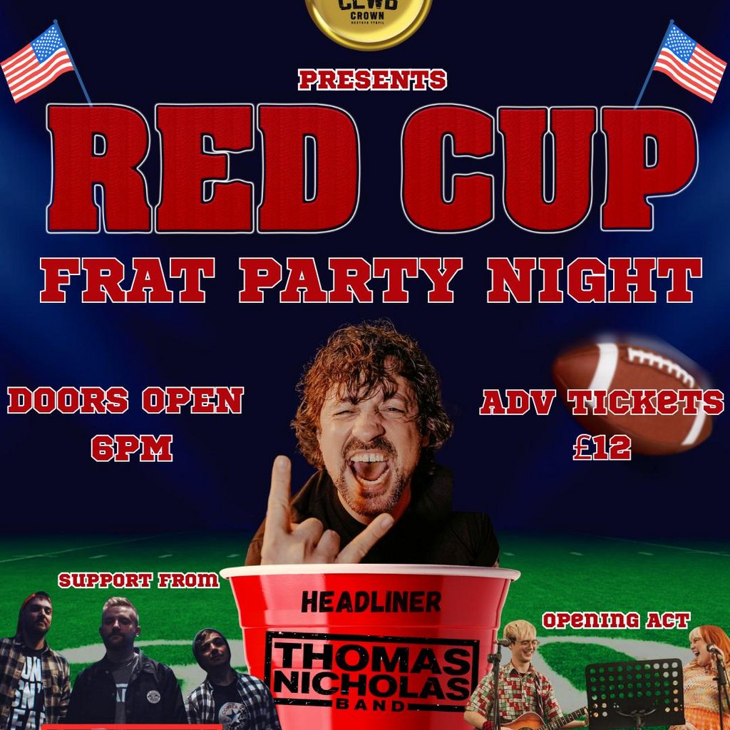 Red Cup Frat Party Night