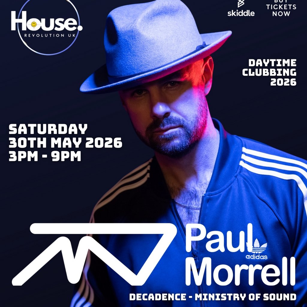 House Revolution UK Day Party with Paul Morrell