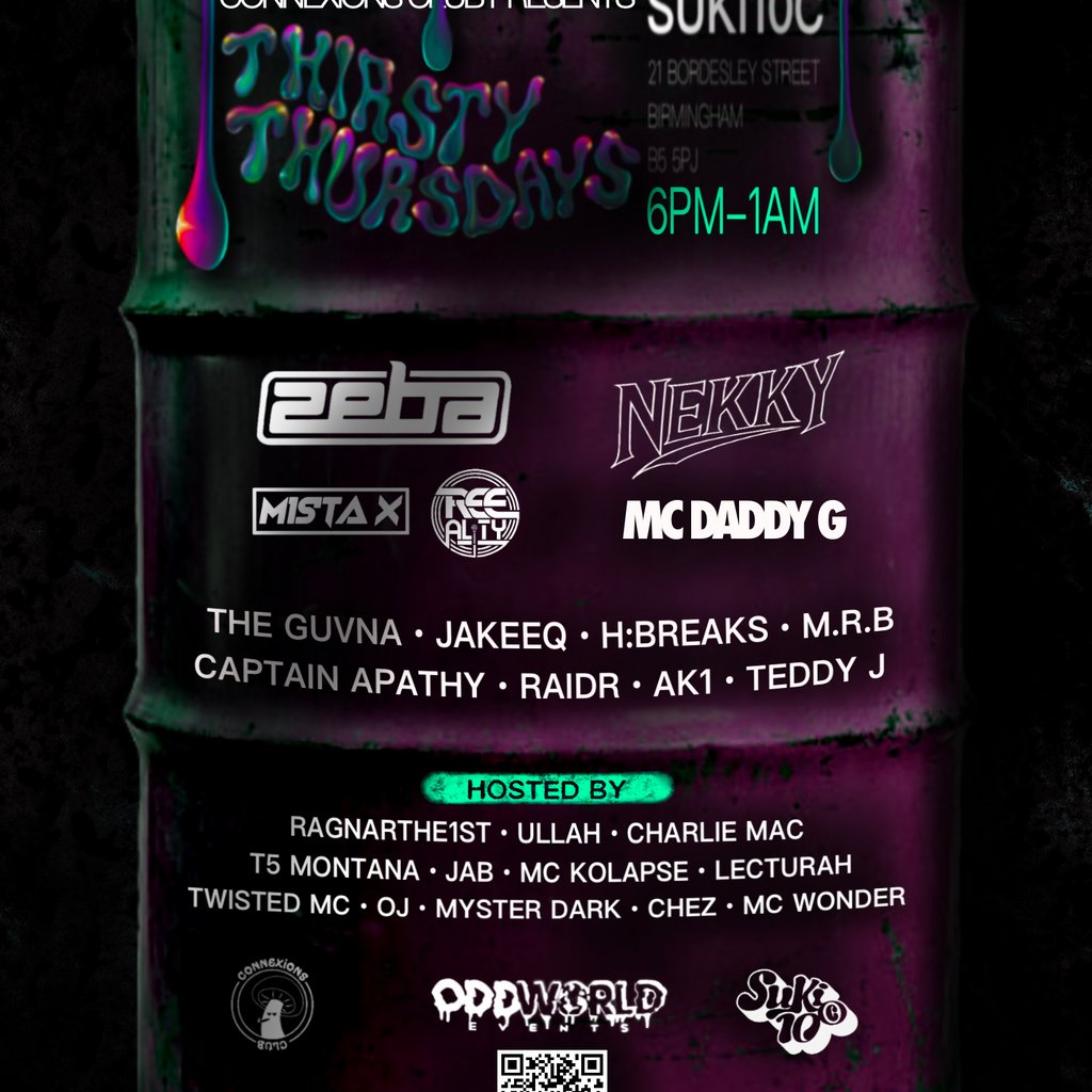 Thirsty Thursdays @ Suki10c (FREE TICKETS AVAILABLE)