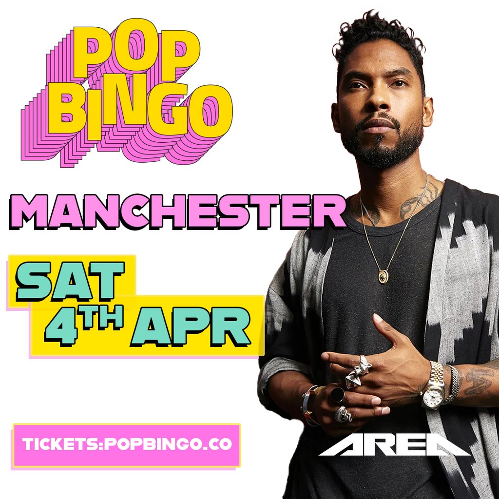 POP Bingo Saturday 4th April Manchester