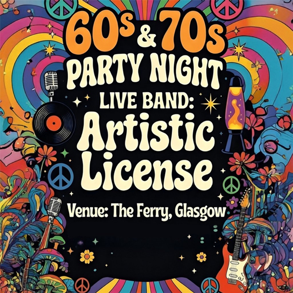 60's & 70's Party Night with Artistic License