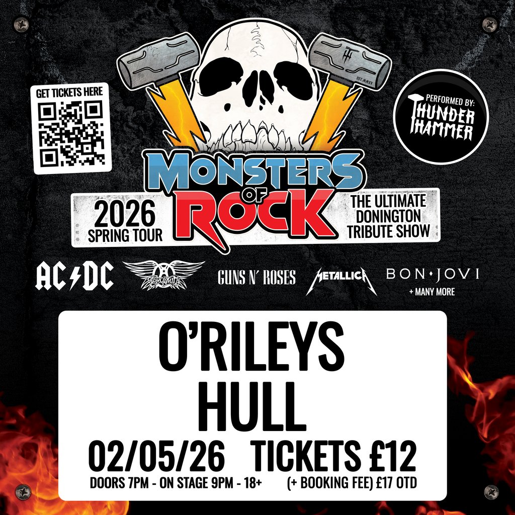 Thunder Hammer presents Monsters of Rock Live