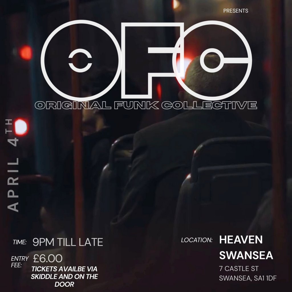 Original Funk Collective - Heaven, Swansea *BANK HOLIDAY*