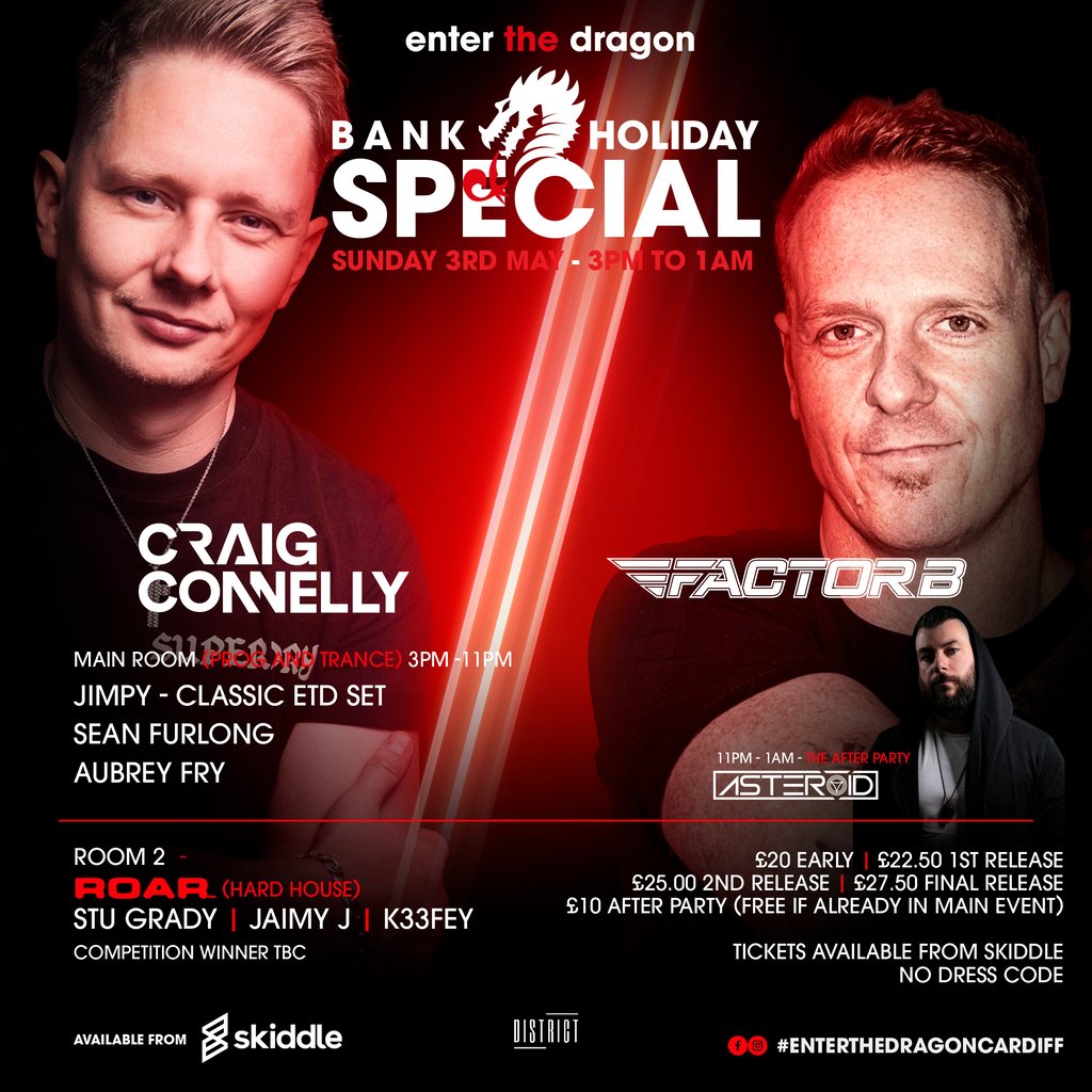 Enter The Dragon 2026 - Bank Holiday Special